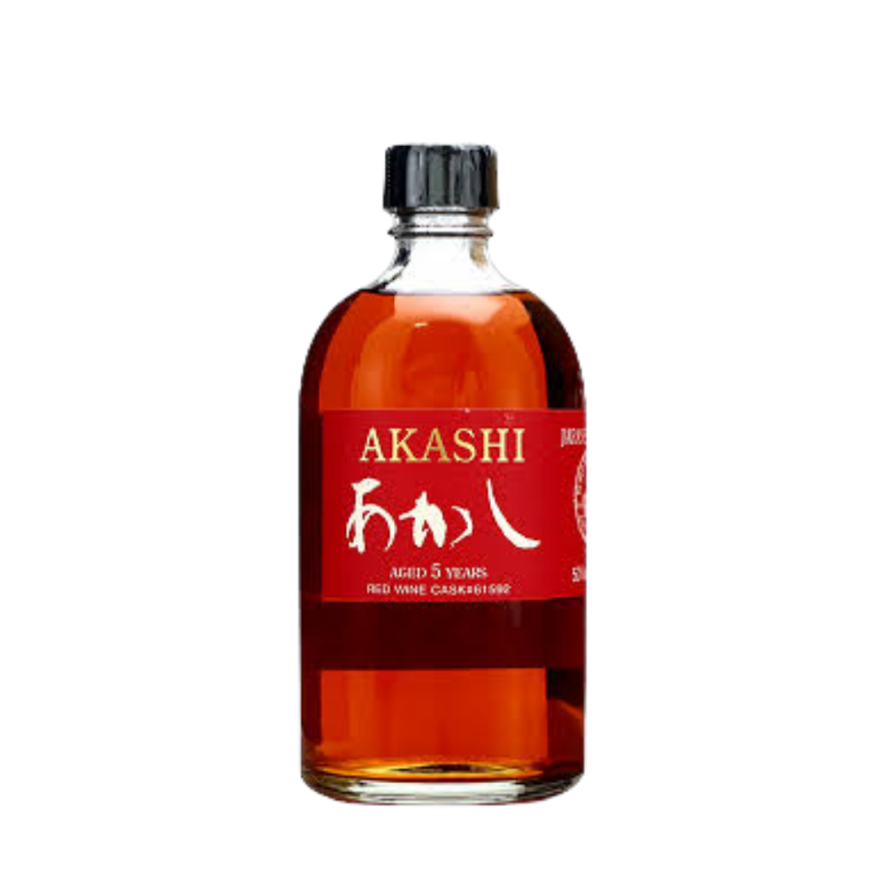 Akashi Single Malt 5 Years Red Wine Cask 50% 0.5L
