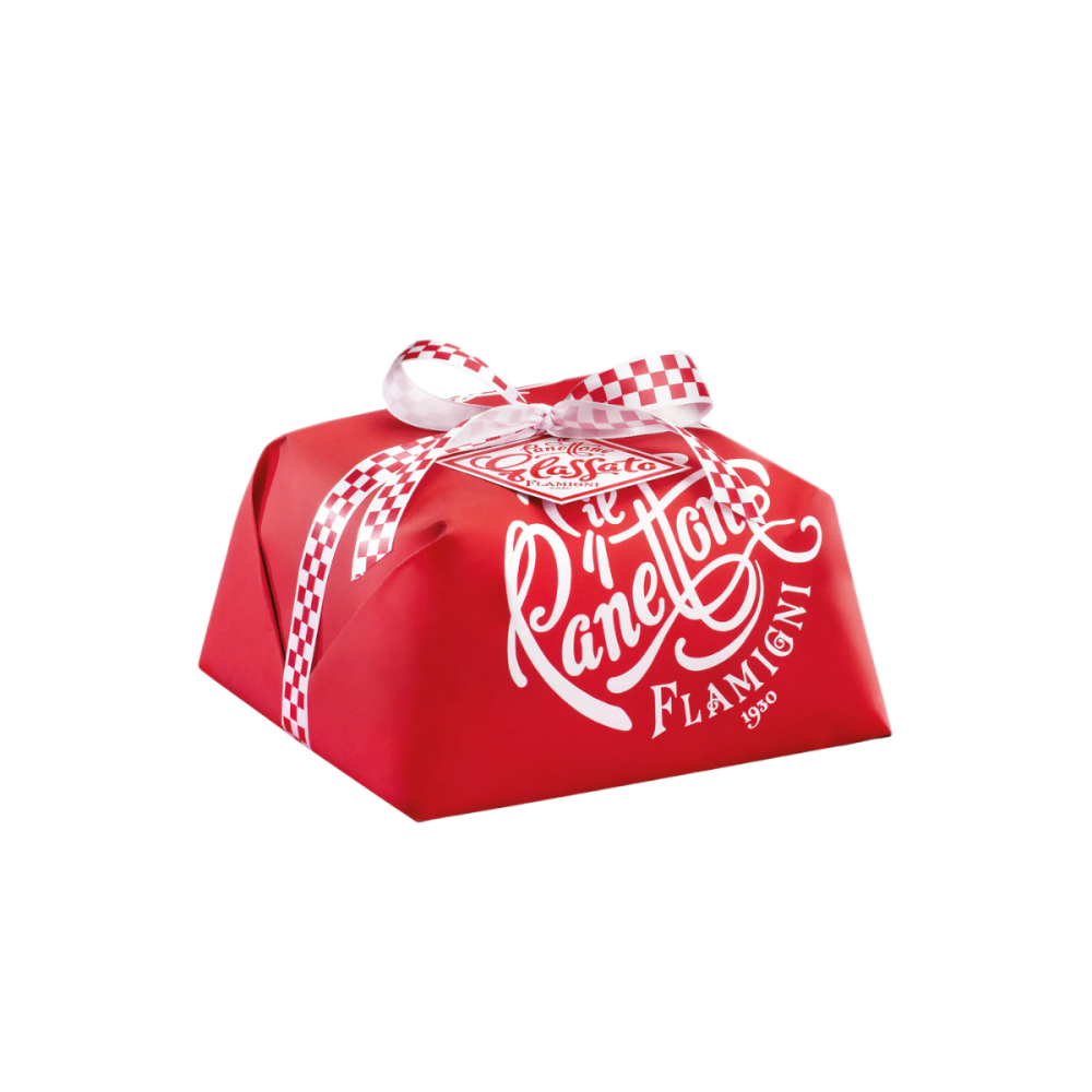 Flamingi Sugar Iced Panettone 750g Red Wrap