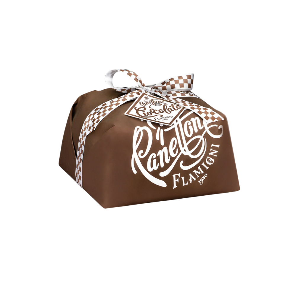 Flamingi Ron Choco Drops Panettone